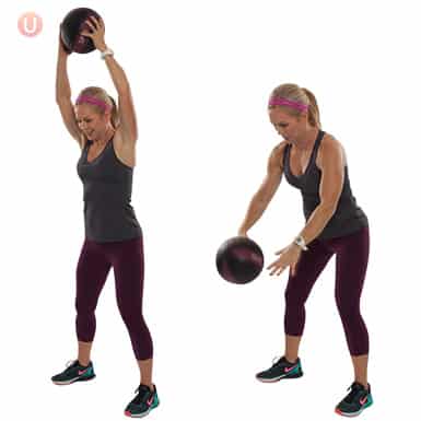 How To Do Medicine Ball Overhead Slams